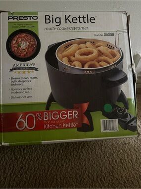 Big Kettle Multi-Cooker/Steamer/stew/roats / boils / deep fries and more